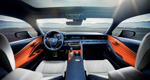 Lexus lc 500 салон